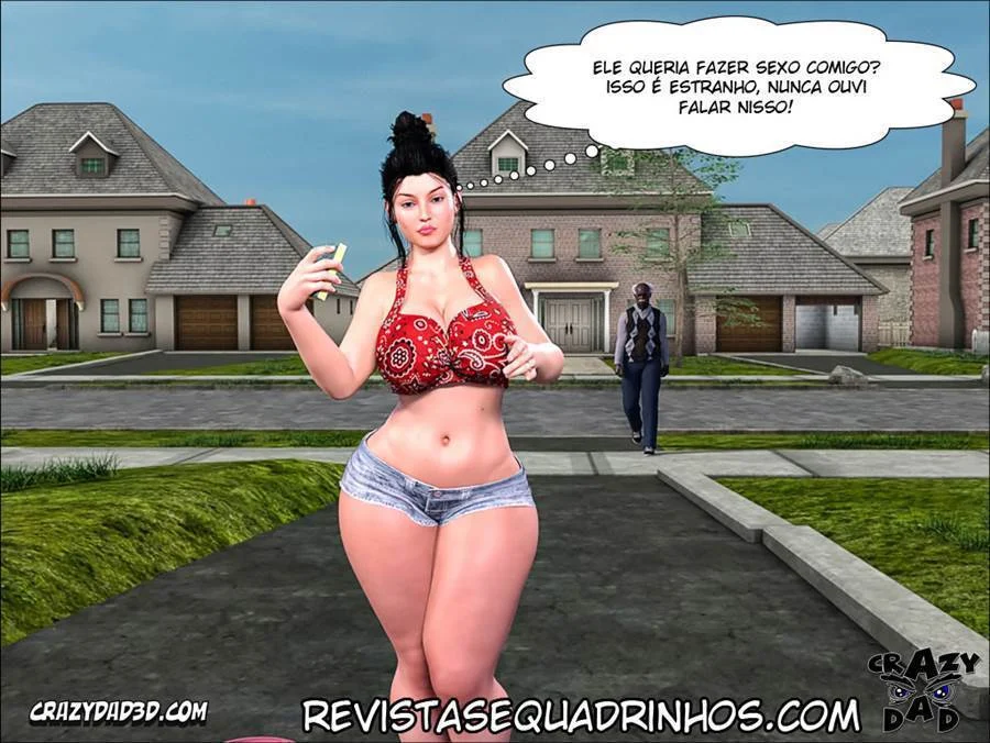 Sexo Explícito com Mãe Safada em HQ 3D Ardente