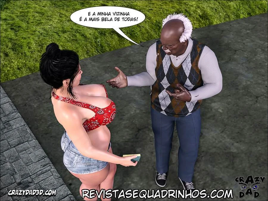 Sexo Explícito com Mãe Safada em HQ 3D Ardente