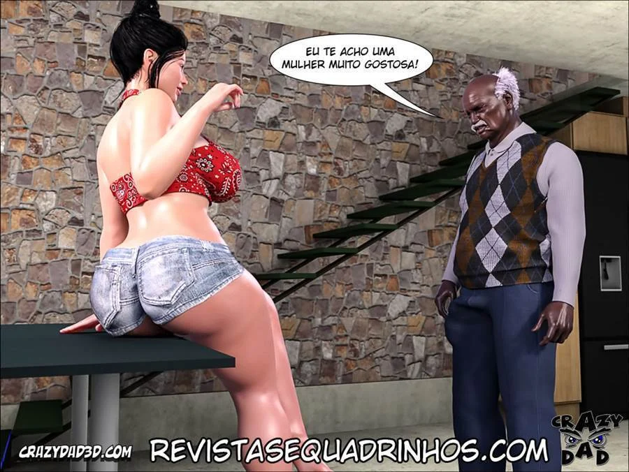 Sexo Explícito com Mãe Safada em HQ 3D Ardente