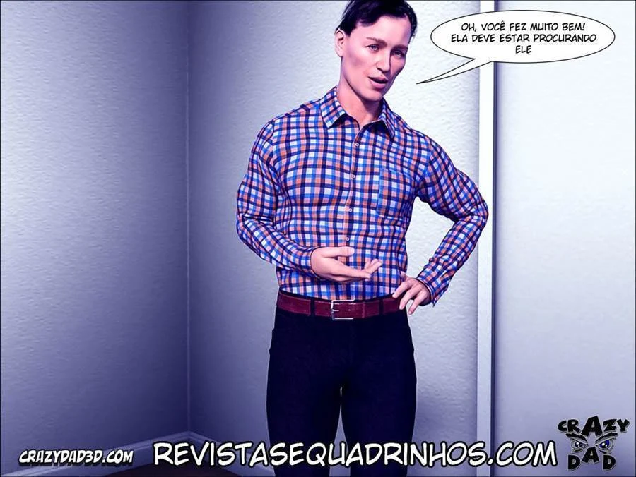 Mamãe Puta em 3D: Ajuda Quente nos Quadrinhos