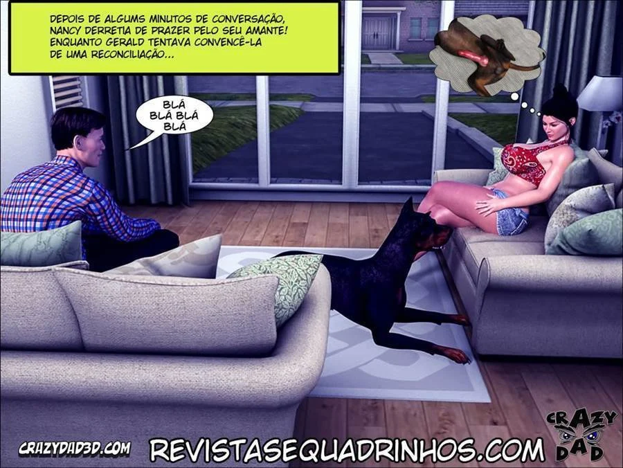 Mamãe Puta em 3D: Ajuda Quente nos Quadrinhos