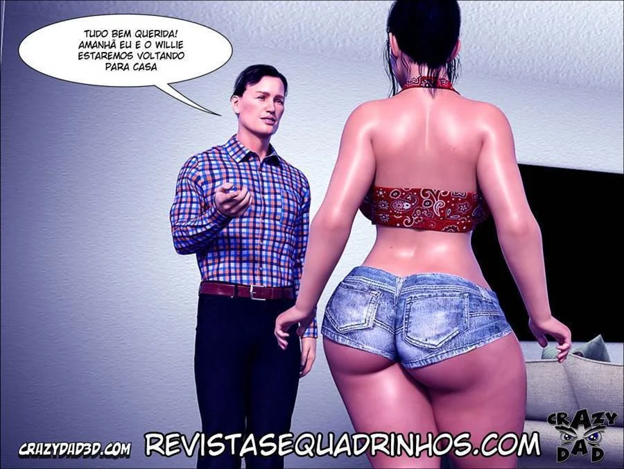 Mamãe Puta em 3D: Ajuda Quente nos Quadrinhos