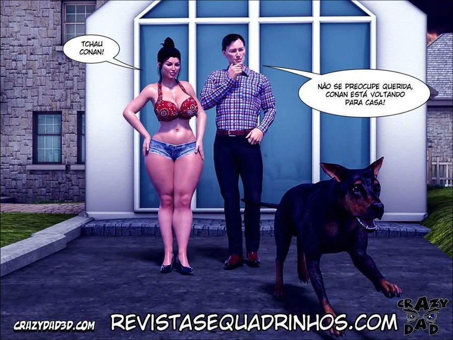 Mamãe Puta em 3D: Ajuda Quente nos Quadrinhos