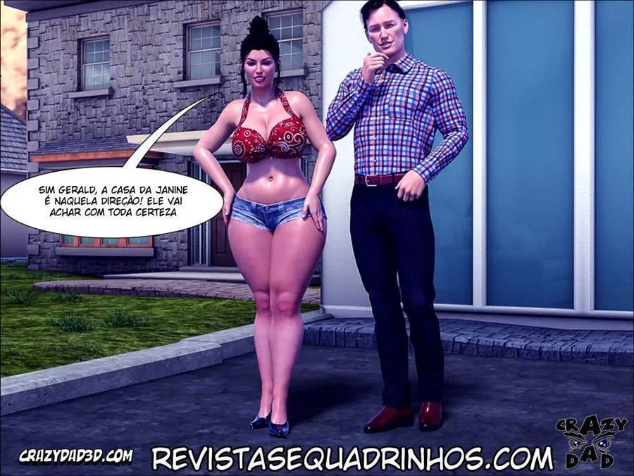 Mamãe Puta em 3D: Ajuda Quente nos Quadrinhos