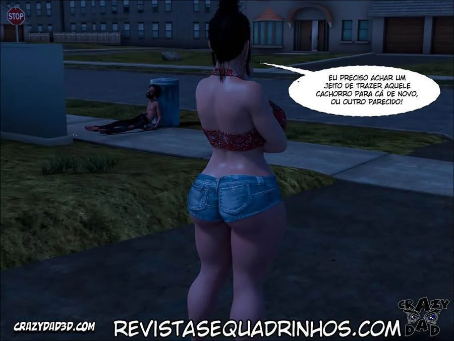Mamãe Puta em 3D: Ajuda Quente nos Quadrinhos