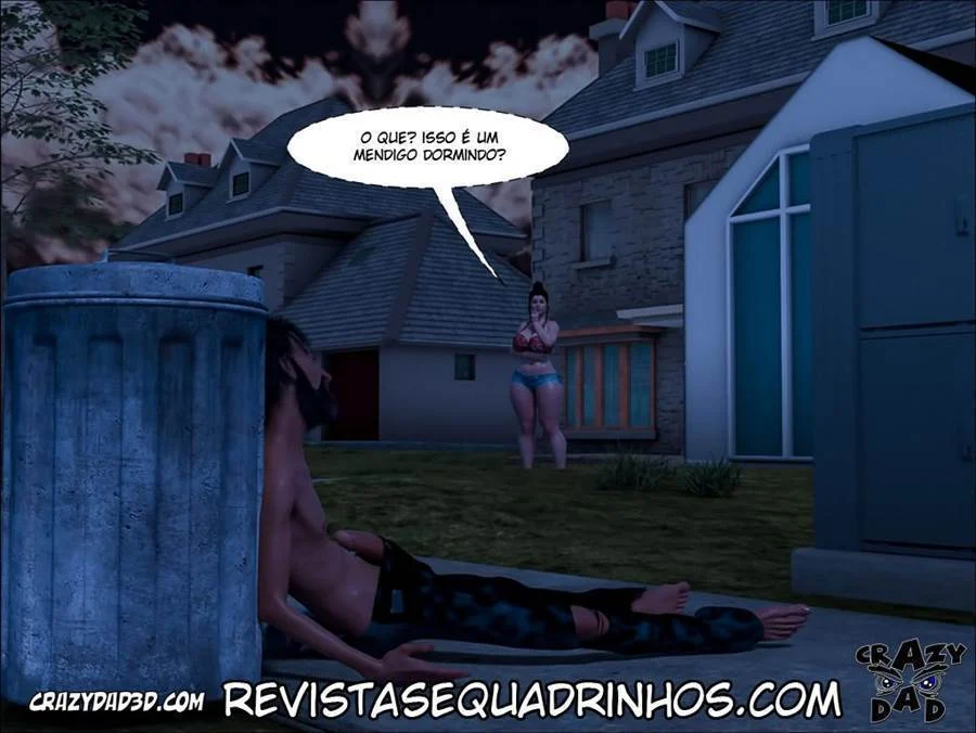 Mamãe Puta em 3D: Ajuda Quente nos Quadrinhos