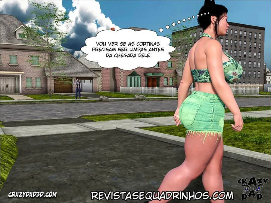 As aventuras picantes da mamãe no quarto desbloqueadas em HQ com muito sexo explícito.