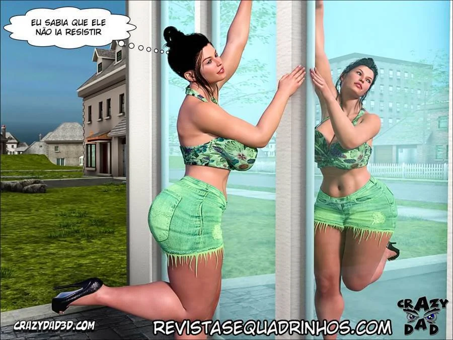 As aventuras picantes da mamãe no quarto desbloqueadas em HQ com muito sexo explícito.