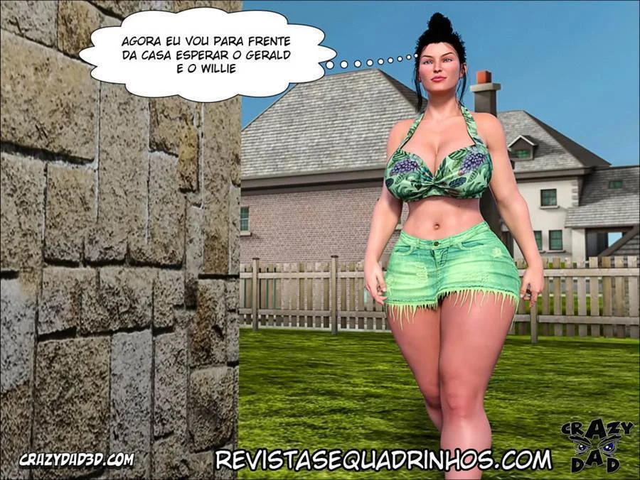 As aventuras picantes da mamãe no quarto desbloqueadas em HQ com muito sexo explícito.