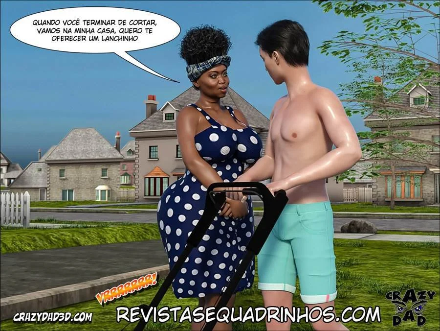 Mamãe Safada: Ajuda Íntima Explícita em HQ 3D
