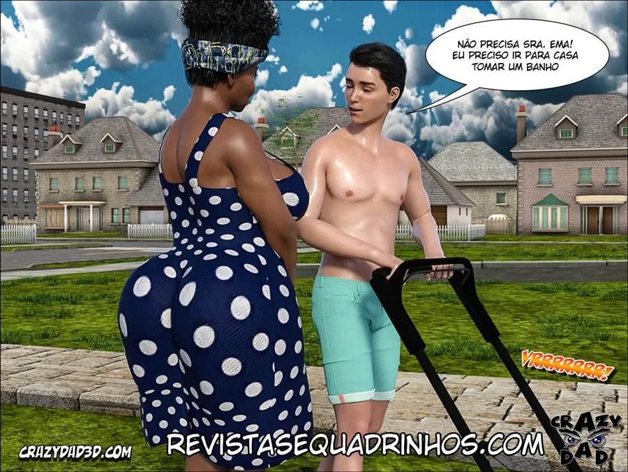 Mamãe Safada: Ajuda Íntima Explícita em HQ 3D