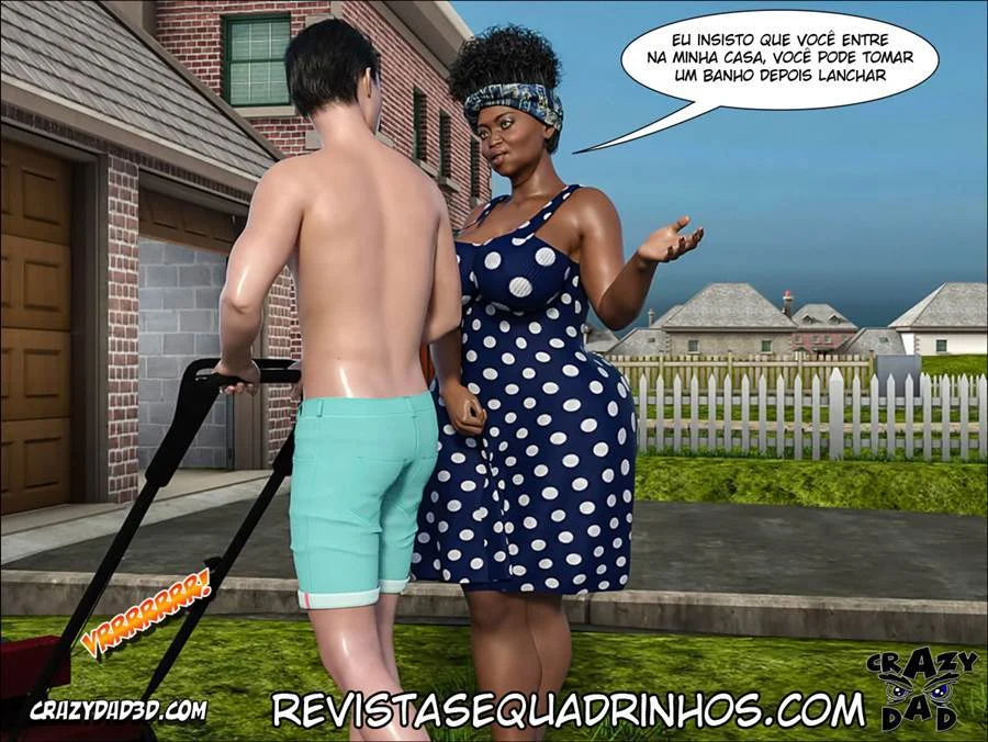 Mamãe Safada: Ajuda Íntima Explícita em HQ 3D