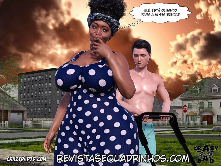 Mamãe Safada: Ajuda Íntima Explícita em HQ 3D