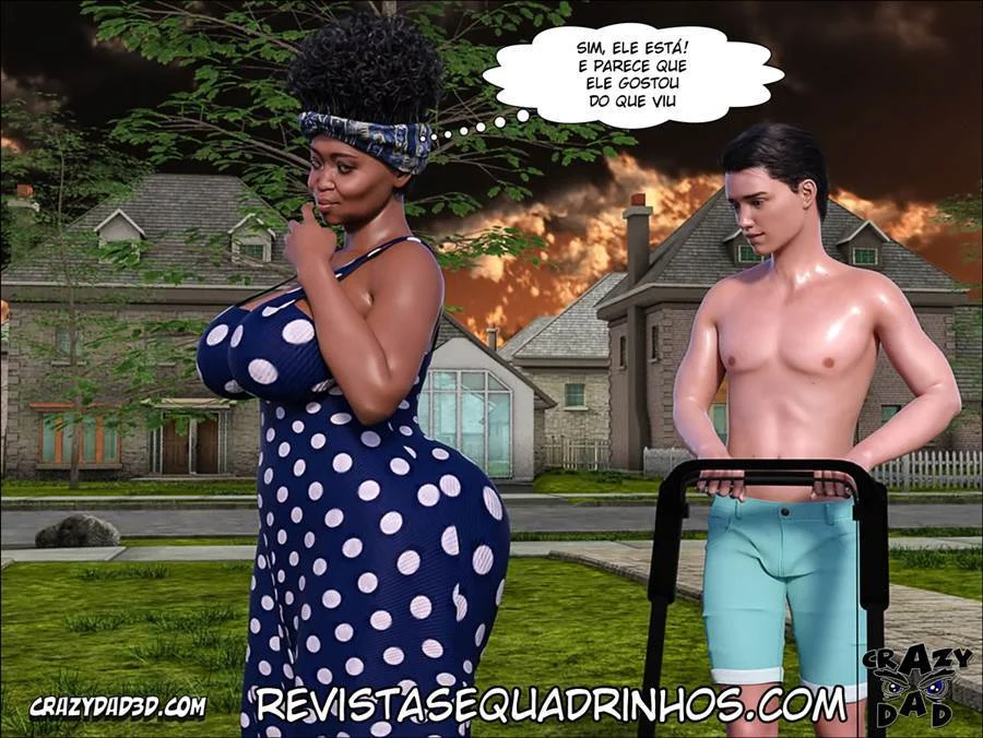 Mamãe Safada: Ajuda Íntima Explícita em HQ 3D