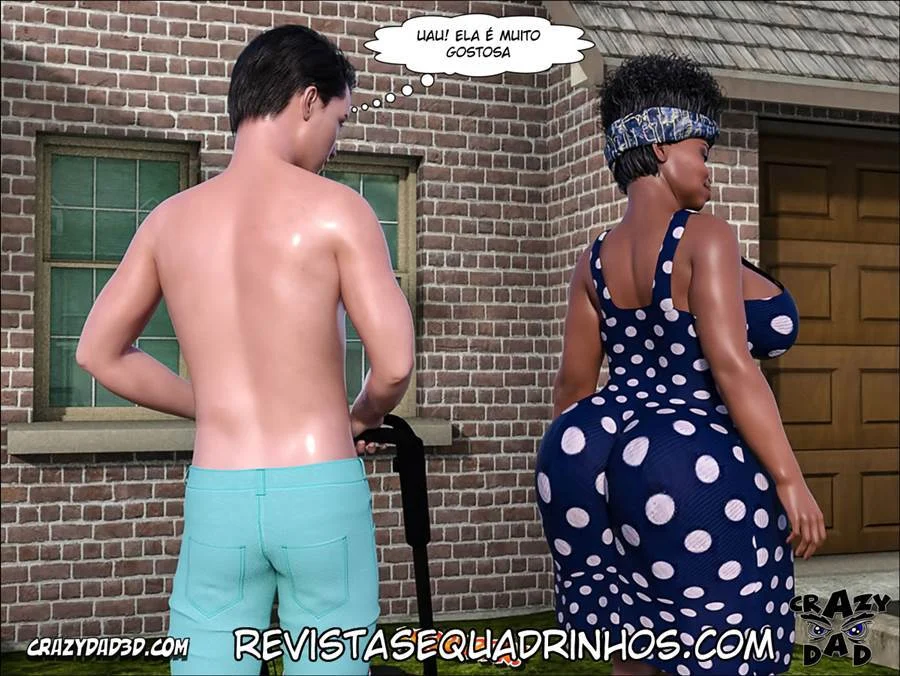 Mamãe Safada: Ajuda Íntima Explícita em HQ 3D