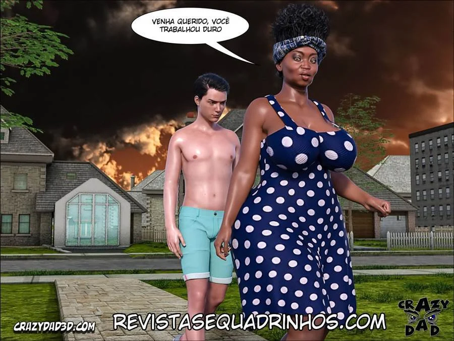 Mamãe Safada: Ajuda Íntima Explícita em HQ 3D