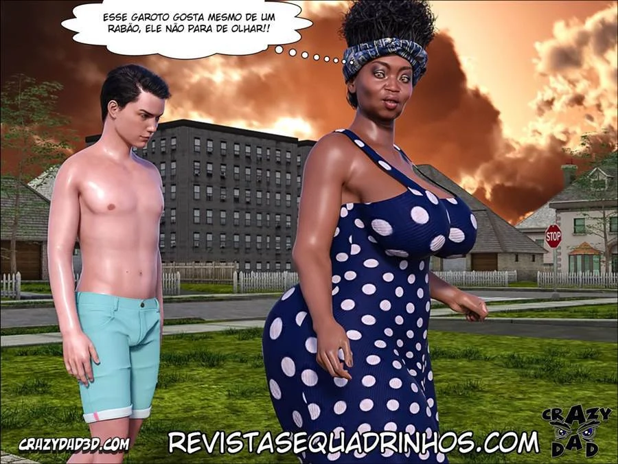 Mamãe Safada: Ajuda Íntima Explícita em HQ 3D