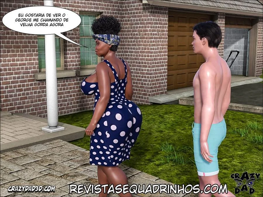 Mamãe Safada: Ajuda Íntima Explícita em HQ 3D