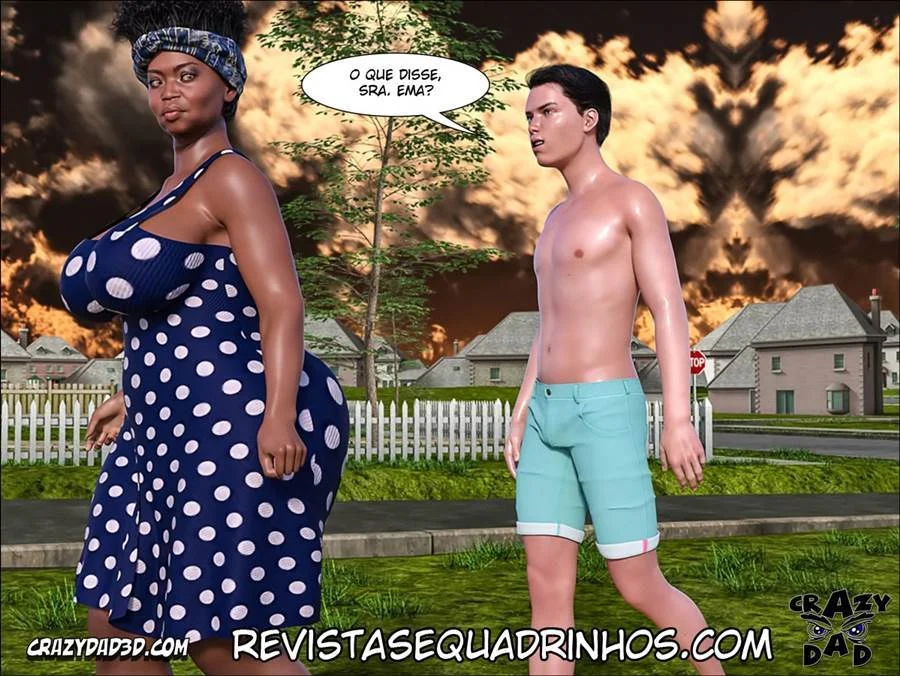 Mamãe Safada: Ajuda Íntima Explícita em HQ 3D