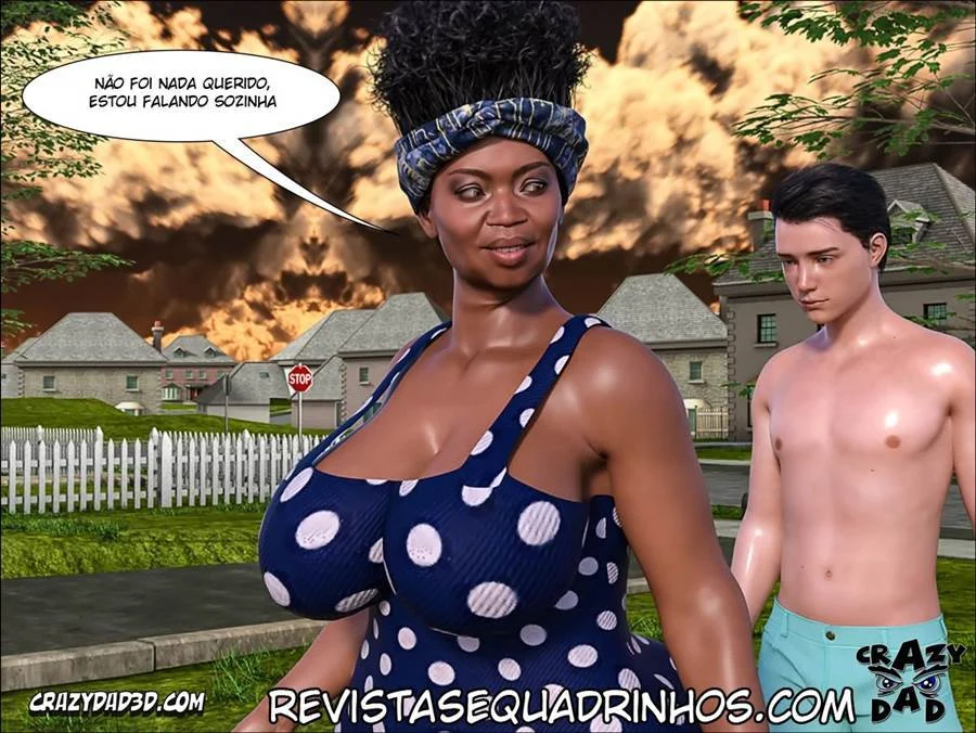 Mamãe Safada: Ajuda Íntima Explícita em HQ 3D