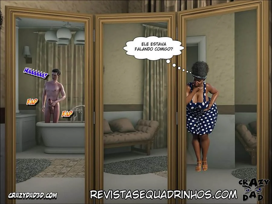 Mamãe Safada: Ajuda Íntima Explícita em HQ 3D