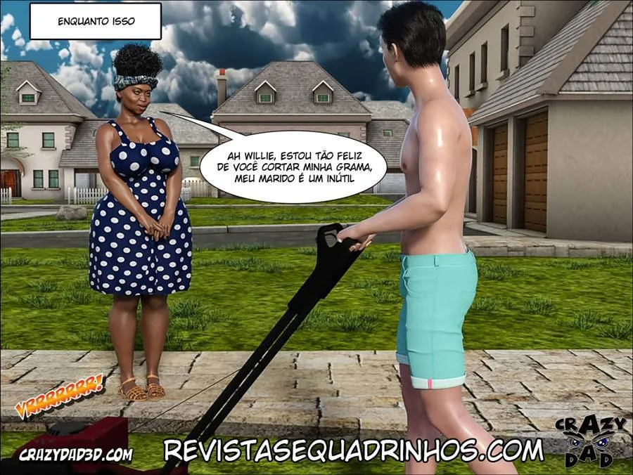 Mamãe Safada: Ajuda Íntima Explícita em HQ 3D