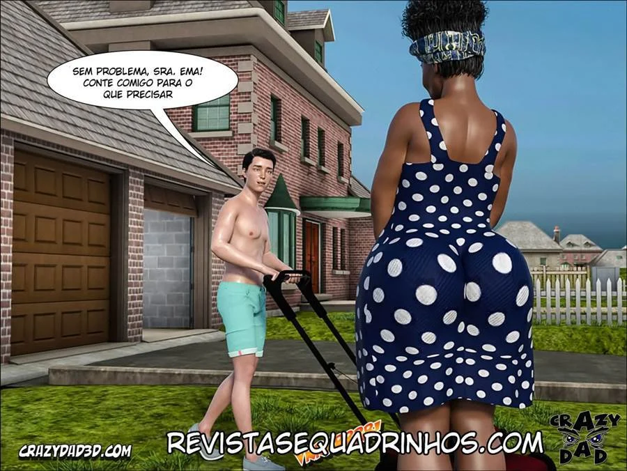 Mamãe Safada: Ajuda Íntima Explícita em HQ 3D