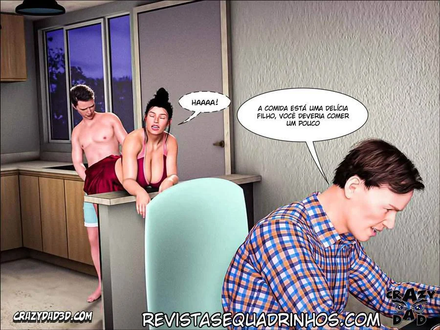 Sexo Explícito entre Mãe e Filho em Histórias Eróticas 3D