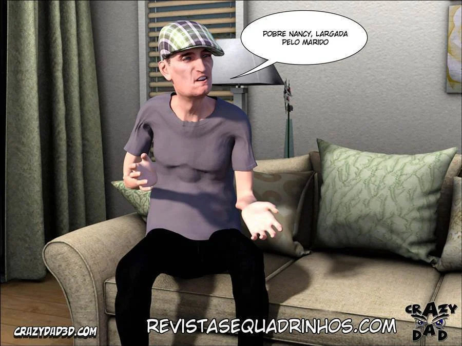 Mamãe Dando Uma Ajudinha Quente: HQ 3D Explícita de Sexo