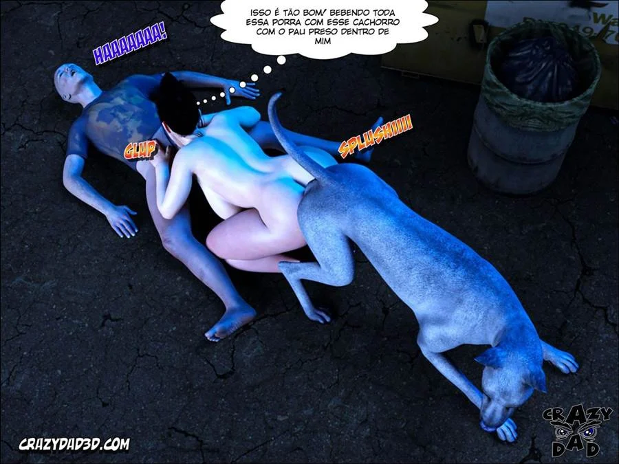 Ajuda da Mamãe 31 - Quadrinhos Eróticos 3D de Transas Proibidas