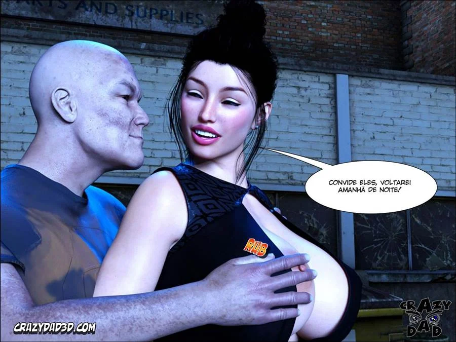 Ajuda da Mamãe 31 - Quadrinhos Eróticos 3D de Transas Proibidas