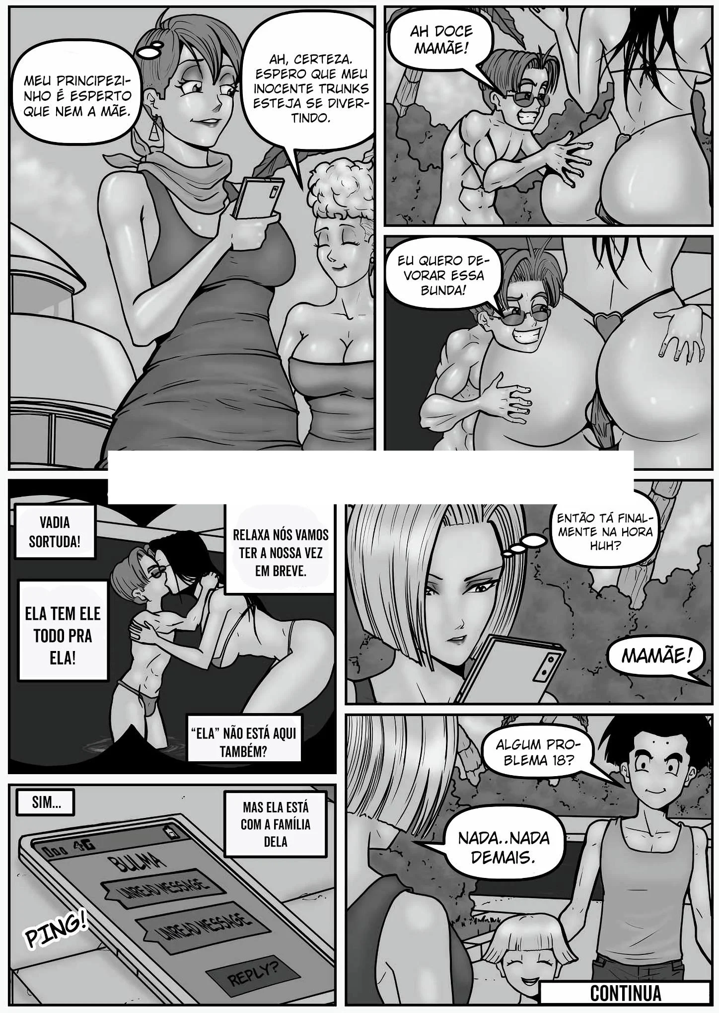 Kamesutra Explícito: Sexo Brutal no Universo Dragon Ball HQ