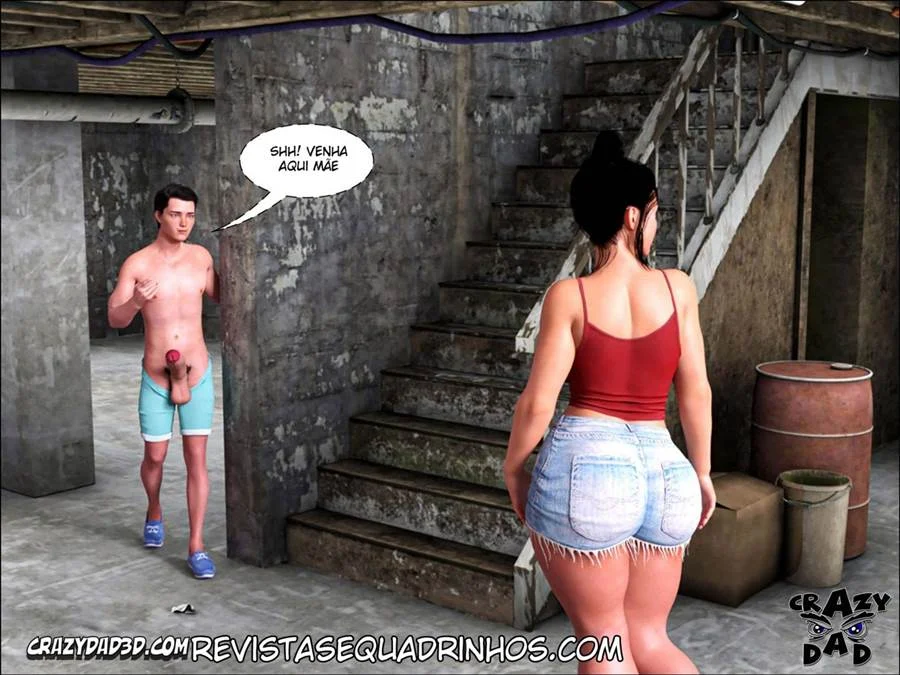 Quadrinhos Eróticos 3D: Ajuda Proibida da Mamãe - Capítulo 32