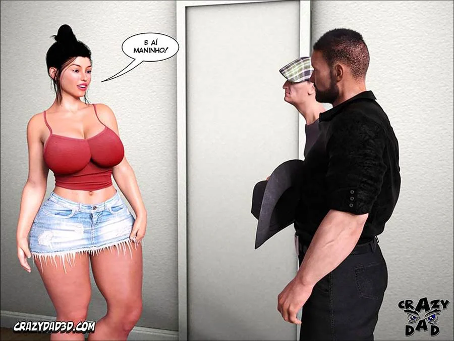 Mamãe Safada Te Ensina a Foder - Hentai em HQ 3D Explícito