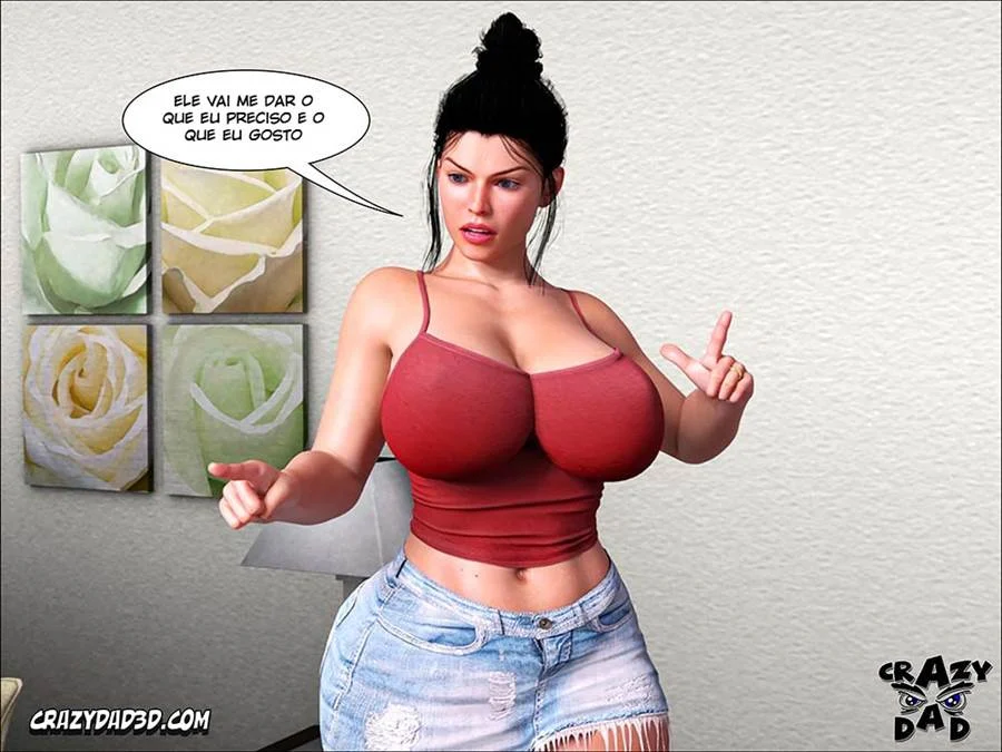 Mamãe Safada Te Ensina a Foder - Hentai em HQ 3D Explícito