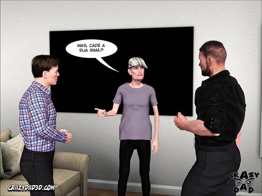 Mamãe dá uma Ajudinha Quente em HQ 3D Proibidona