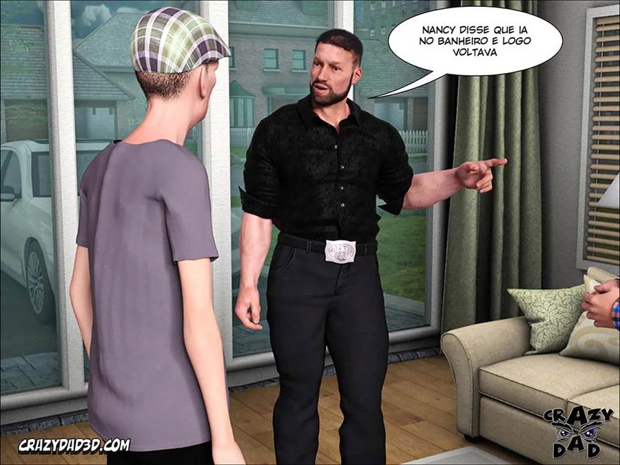 Mamãe dá uma Ajudinha Quente em HQ 3D Proibidona