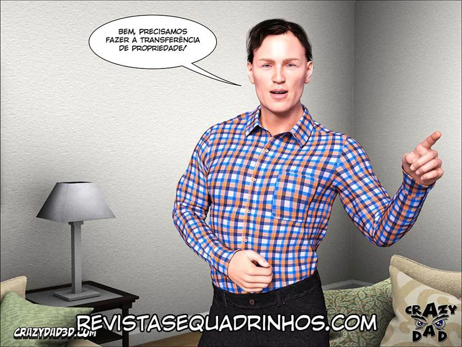 Mamãe dá uma Ajudinha Quente em HQ 3D Proibidona