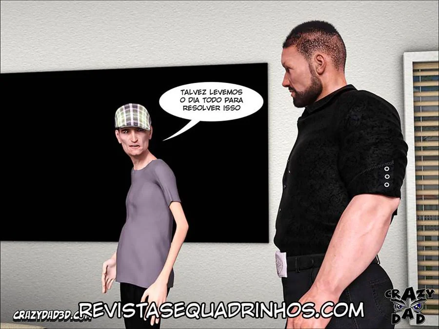 Mamãe dá uma Ajudinha Quente em HQ 3D Proibidona