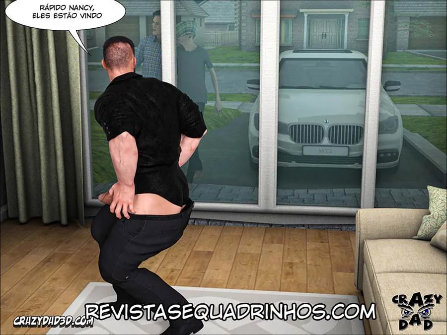 Mamãe dá uma Ajudinha Quente em HQ 3D Proibidona