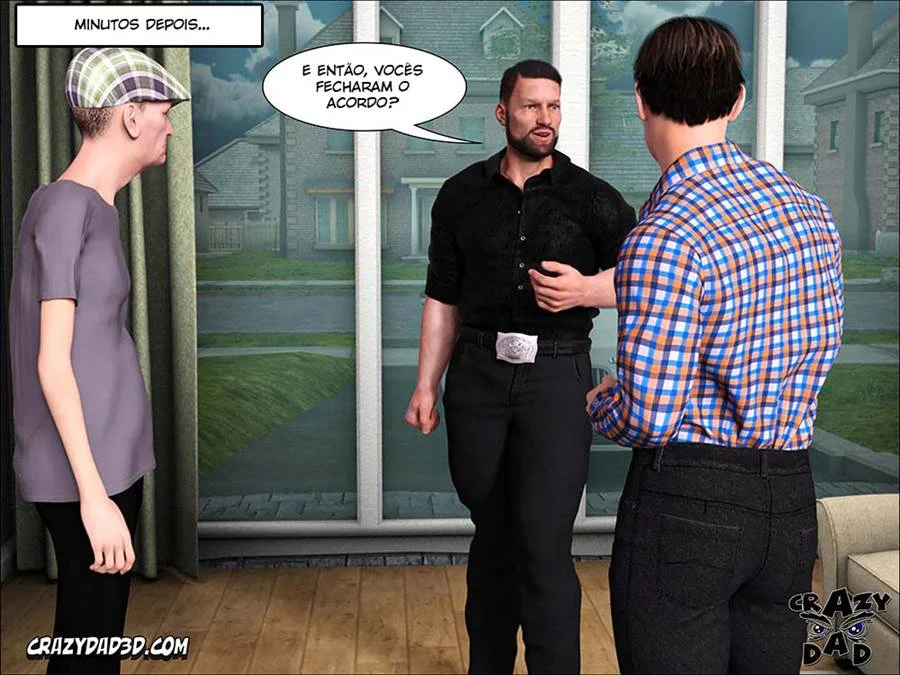 Mamãe dá uma Ajudinha Quente em HQ 3D Proibidona