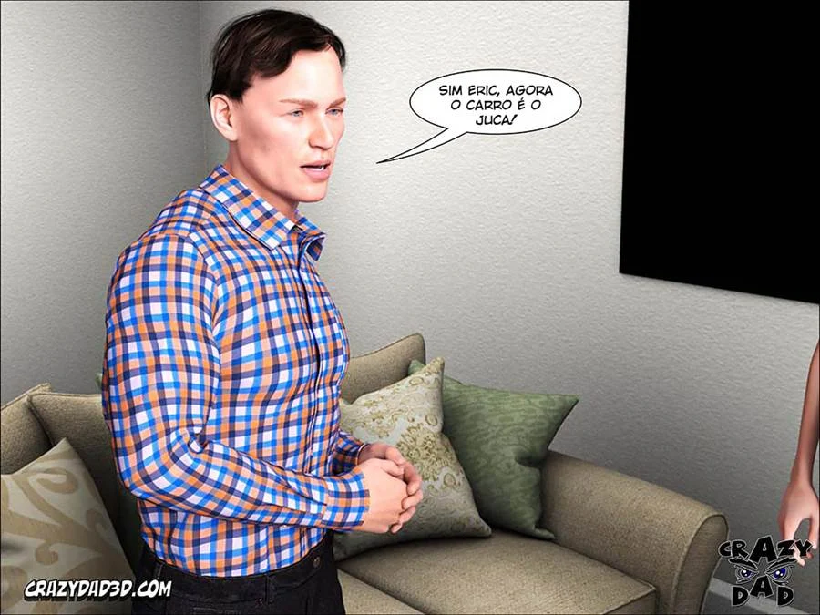 Mamãe dá uma Ajudinha Quente em HQ 3D Proibidona