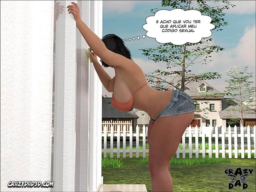 Mamãe Quer Te Dar Ajuda Quente Nessa Noite - Sexo Explícito em HQ 3D