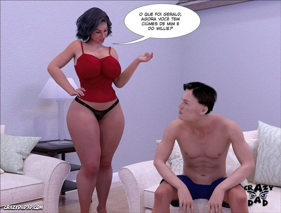 Mãe Safada te Ensina Tudo o Que Sabe - HQ 3D Explícita