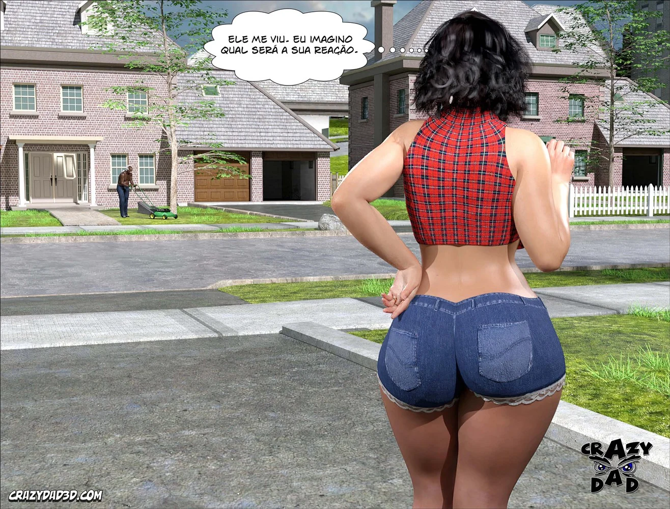 Rola Com a Mãe Gostosa - Quadrinhos Picantes em 3D Explícito