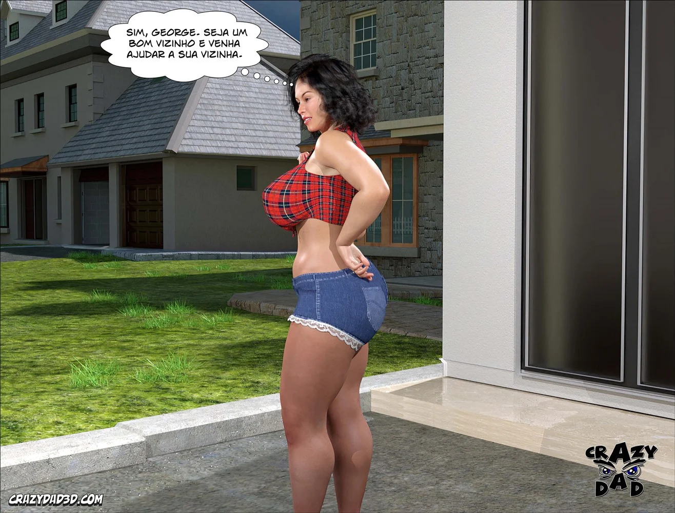 Rola Com a Mãe Gostosa - Quadrinhos Picantes em 3D Explícito