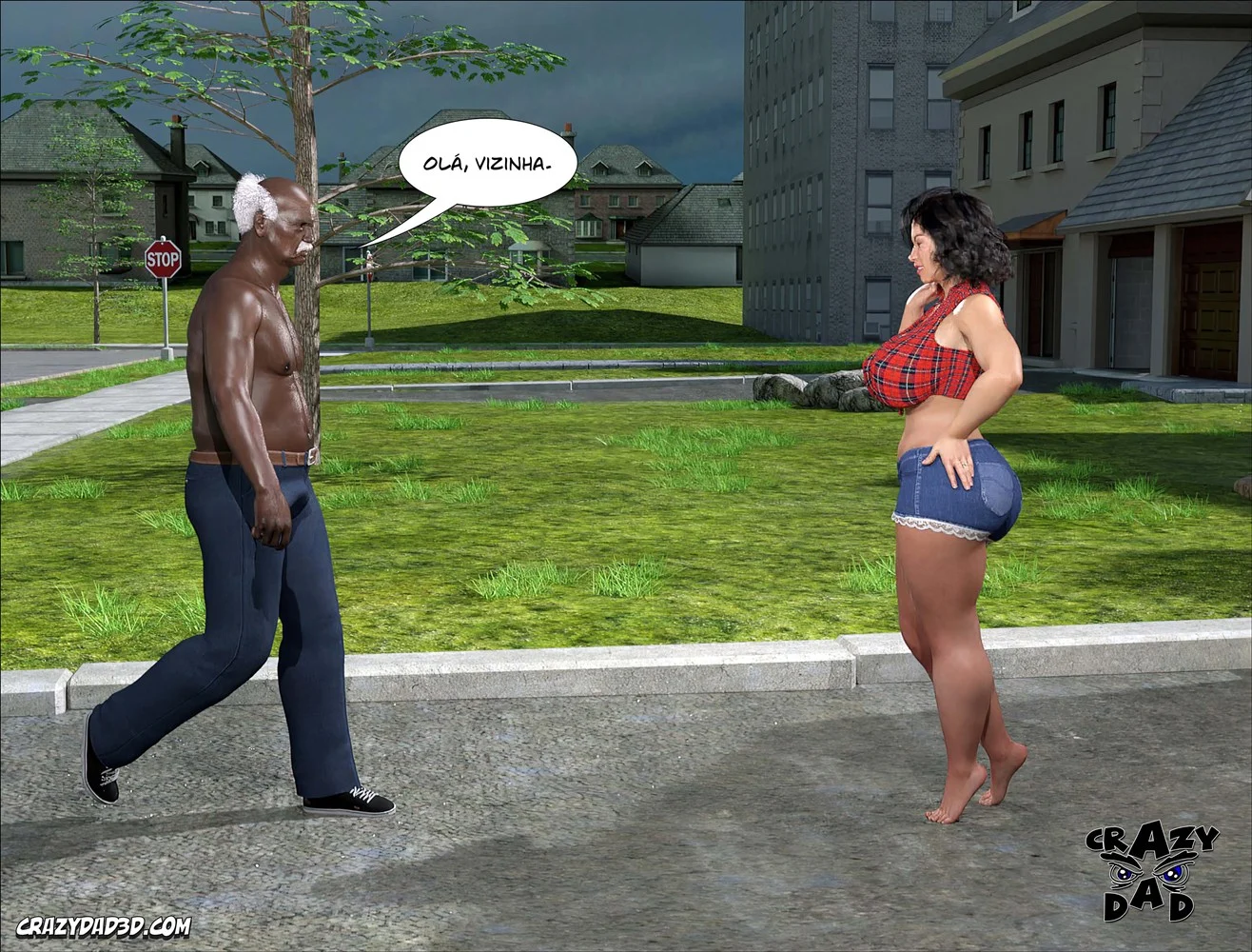 Rola Com a Mãe Gostosa - Quadrinhos Picantes em 3D Explícito