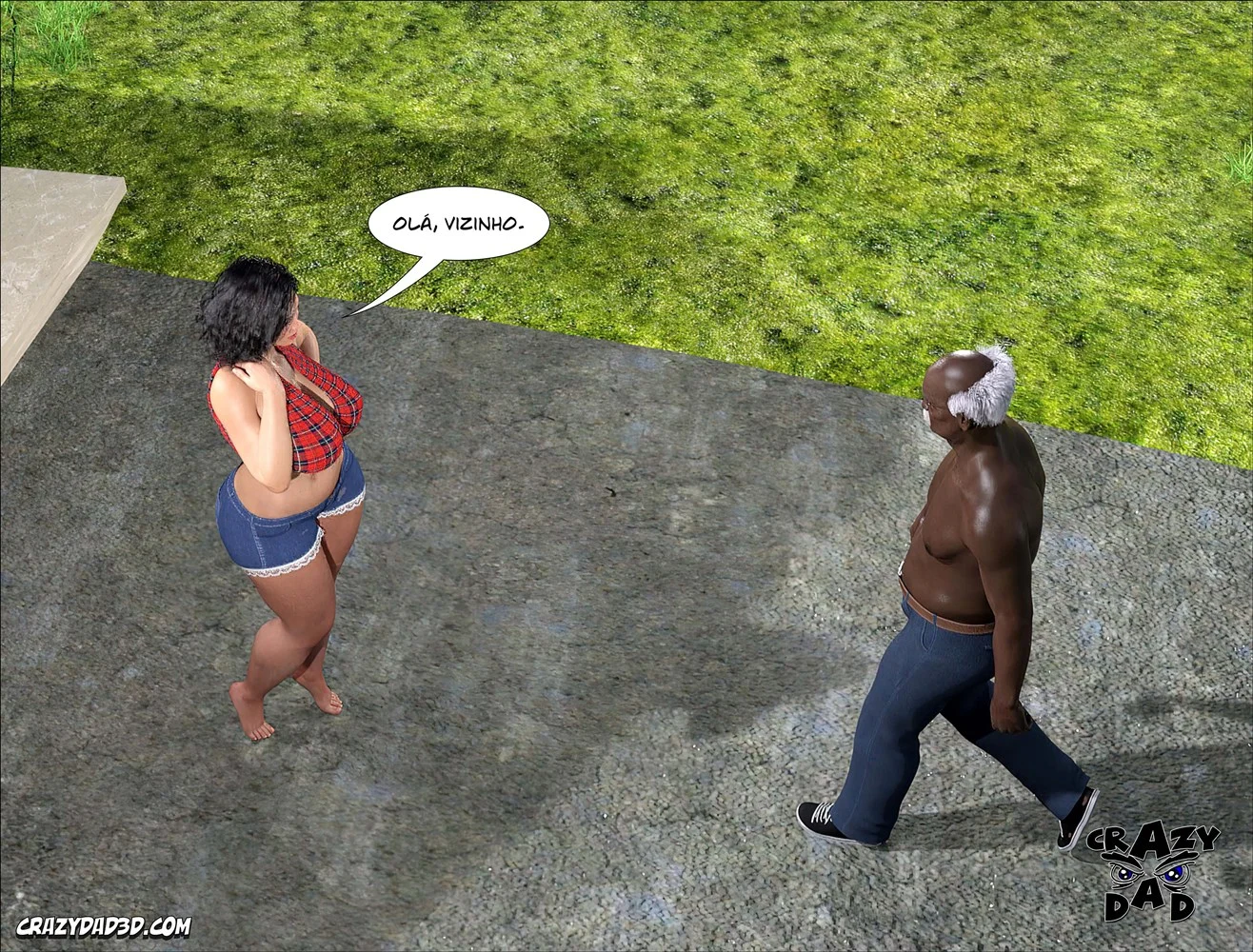 Rola Com a Mãe Gostosa - Quadrinhos Picantes em 3D Explícito