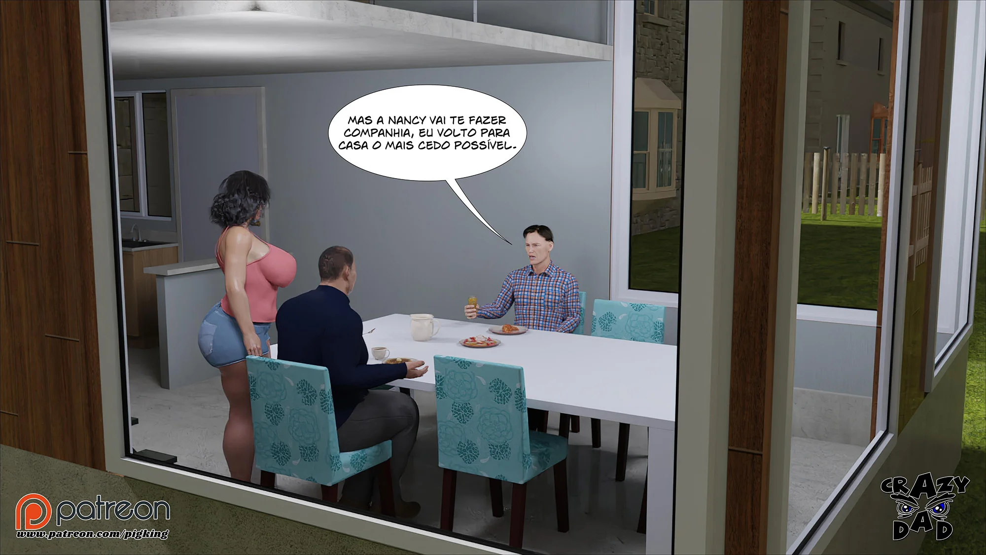 Mamãe me ajuda com muito prazer - HQ adulta explícita em 3D