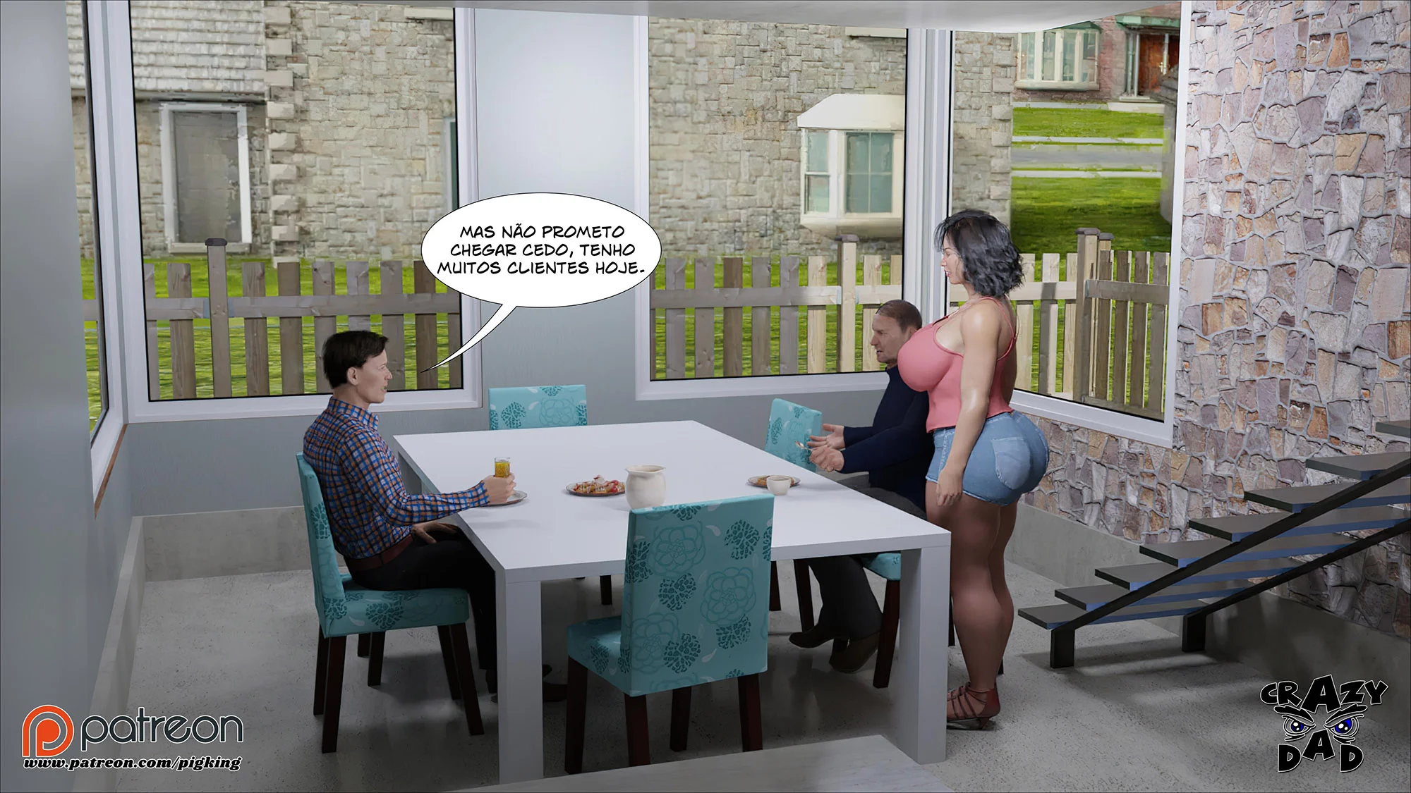 Mamãe me ajuda com muito prazer - HQ adulta explícita em 3D